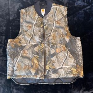 Mens Carhartt Cammo vest